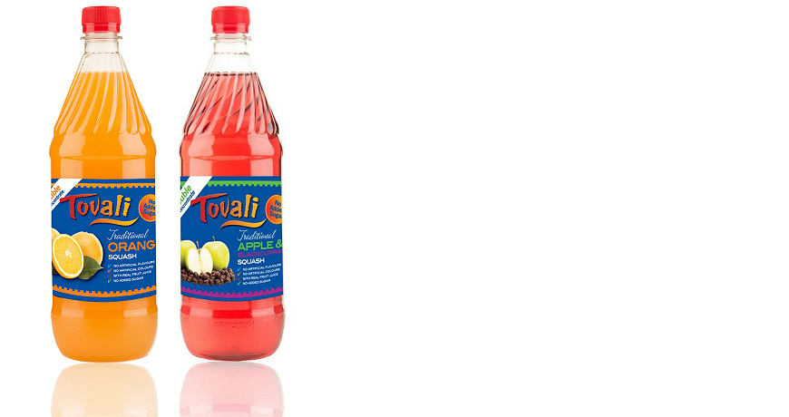 Tovali 1 Litre Double Concentrate No Added Sugar Squash